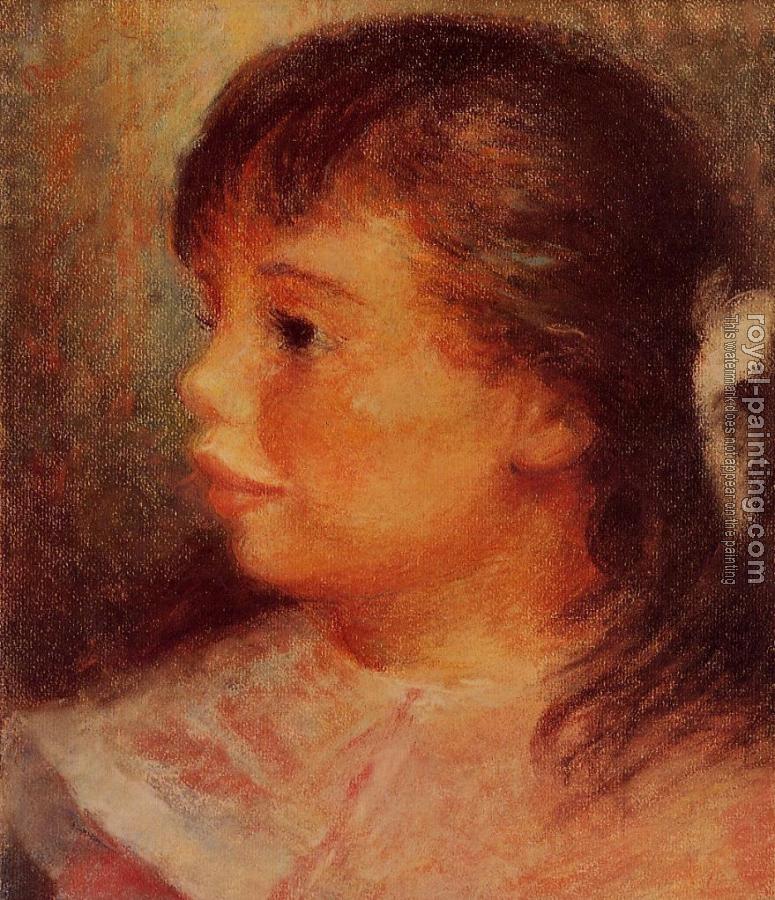 Pierre Auguste Renoir : Portrait of a Girl